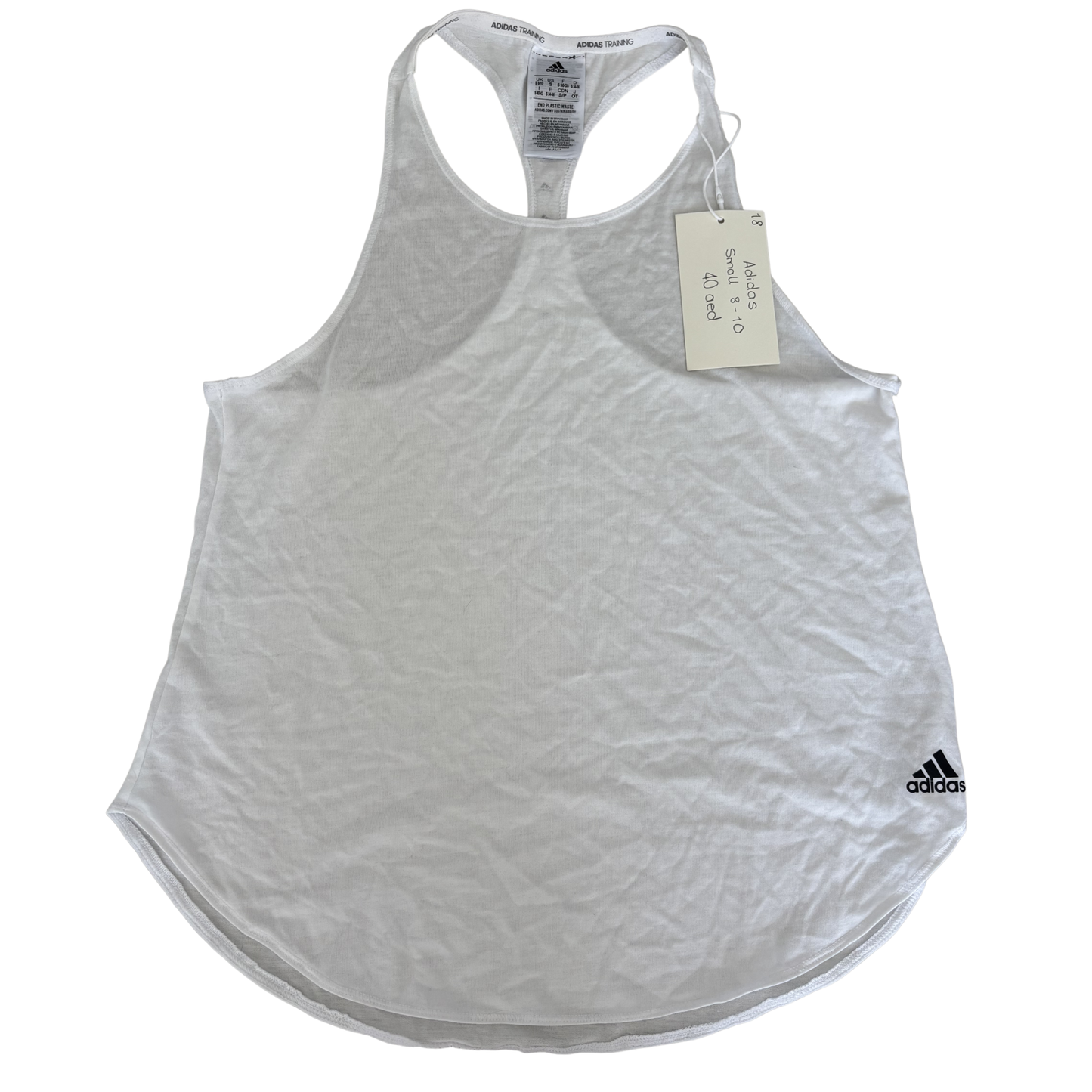 Adidas White Tank Top