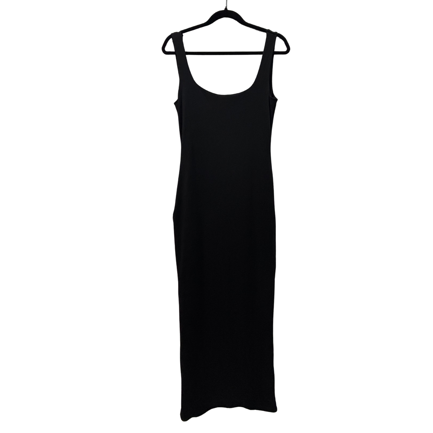Black Slinky Bodycon Maxi Dress