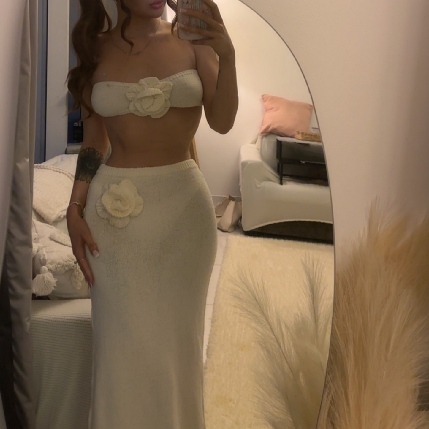 Cream Knit Co-Ord
