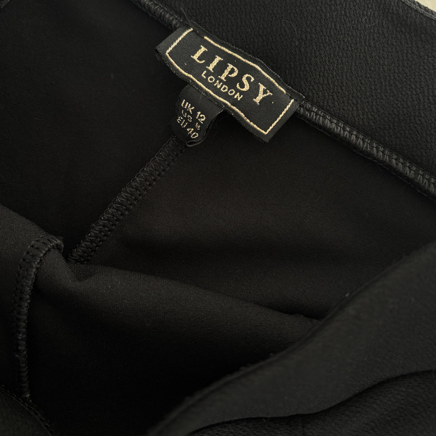 Lipsy London Black Flared Trousers