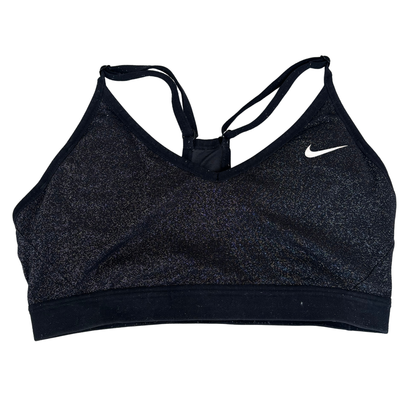 Nike Black Sparkly Sports Bra
