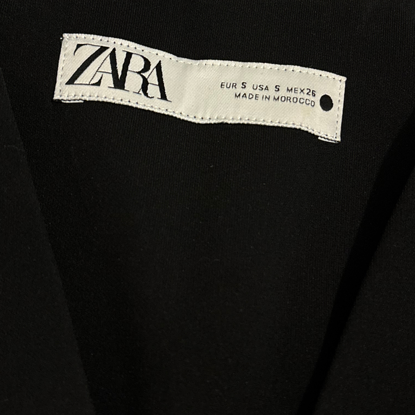 Zara Black Button-Up Waistcoat