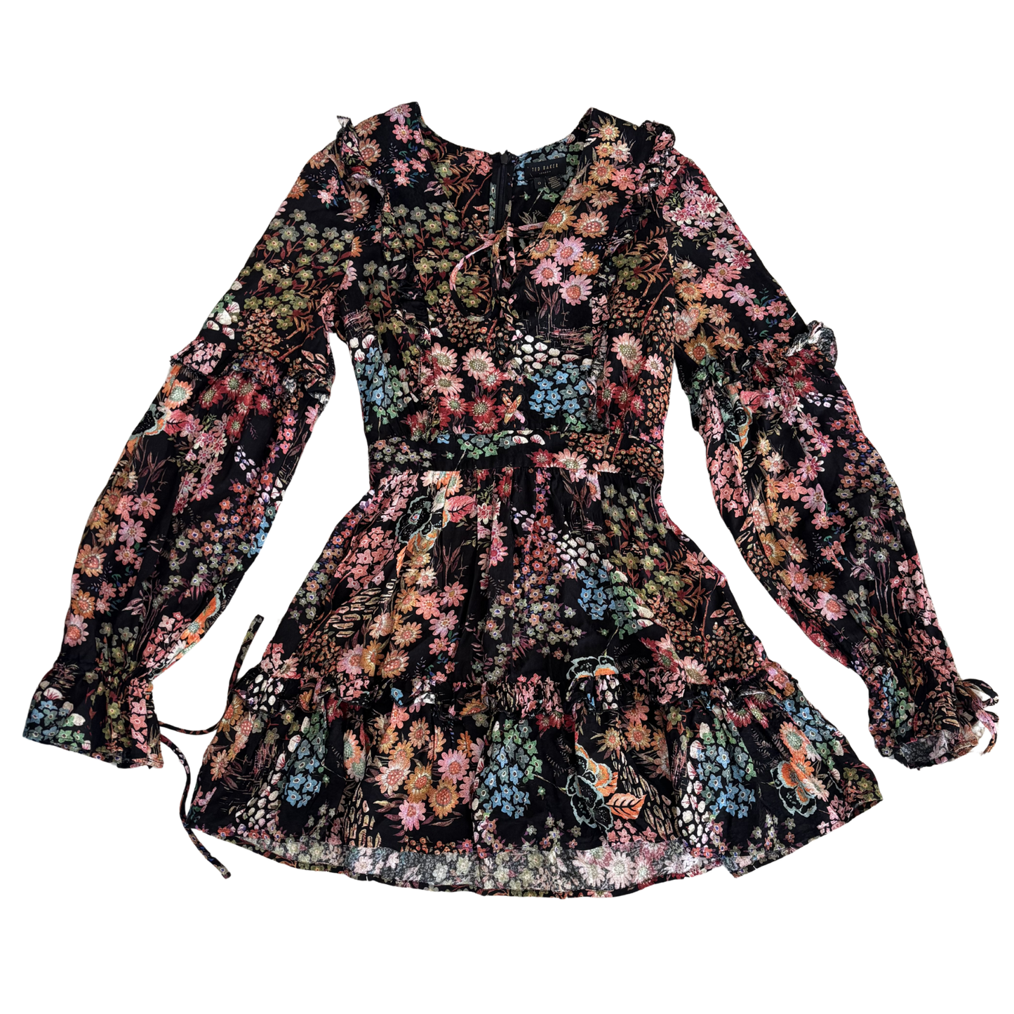 Ted Baker Long Sleeve Mini Dress