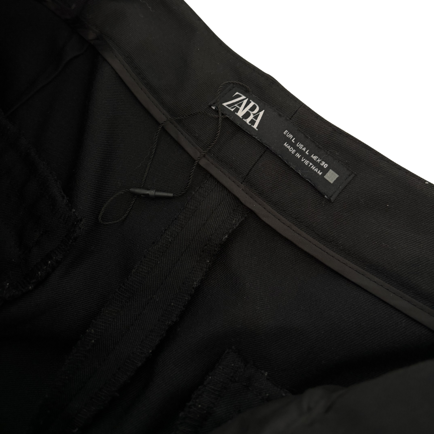 Zara Black Wide Leg Trousers