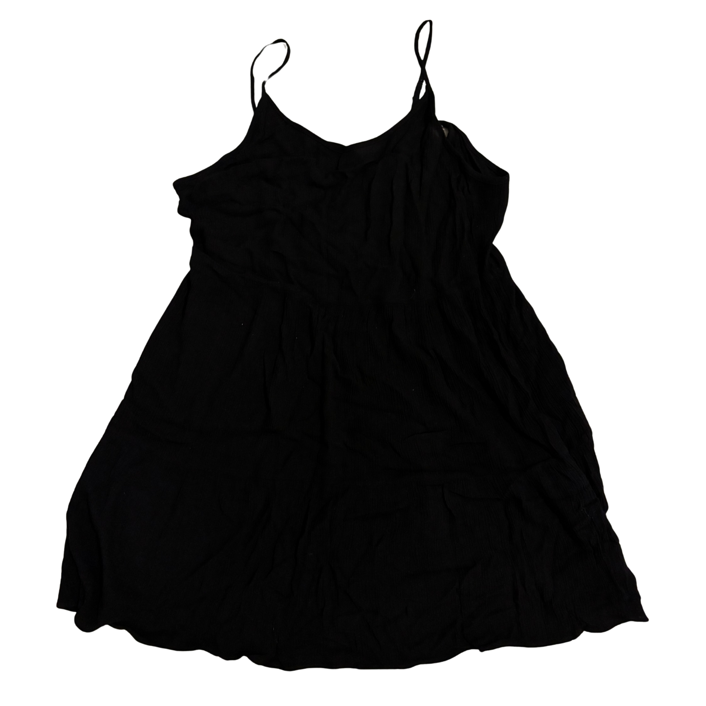 Black Sheer Flowy Mini Dress