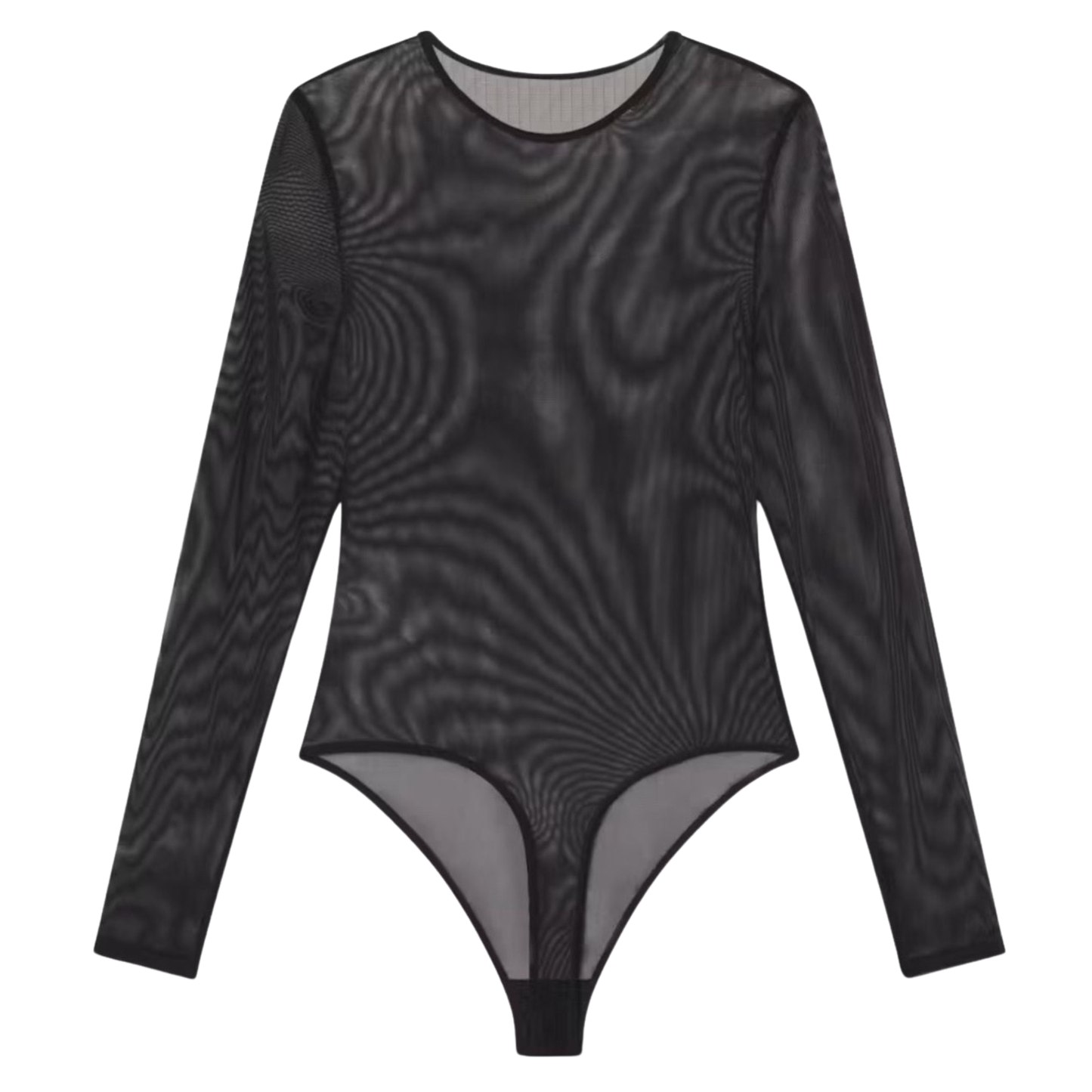 Black Mesh Bodysuit