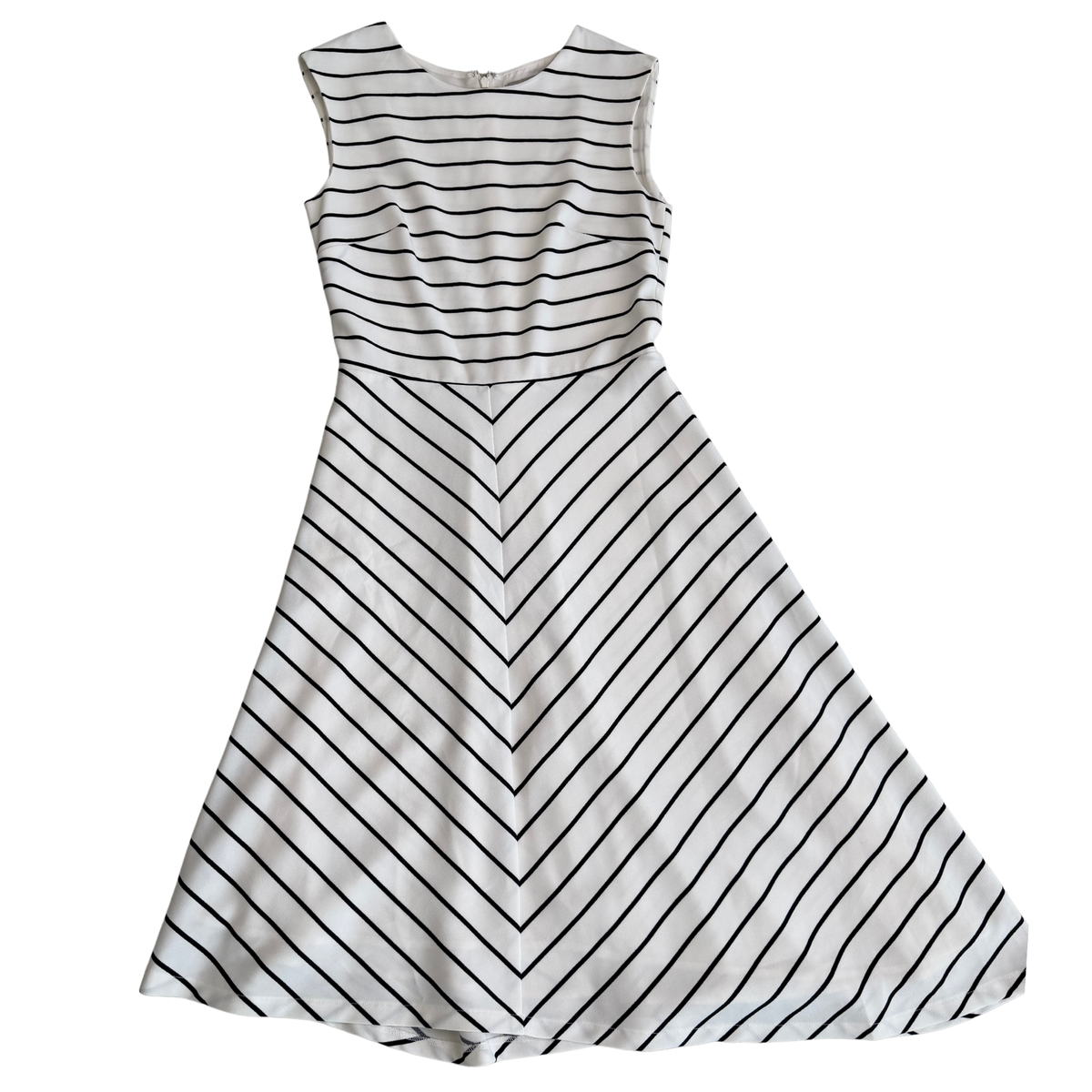M&S Striped Midi Dress