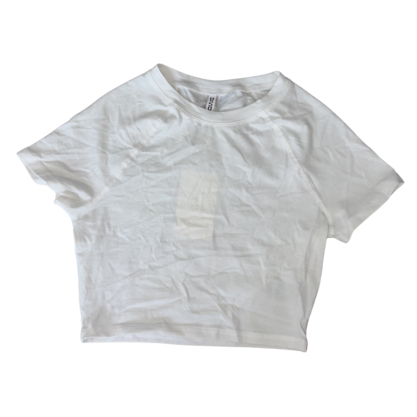 H&M White Crop Top