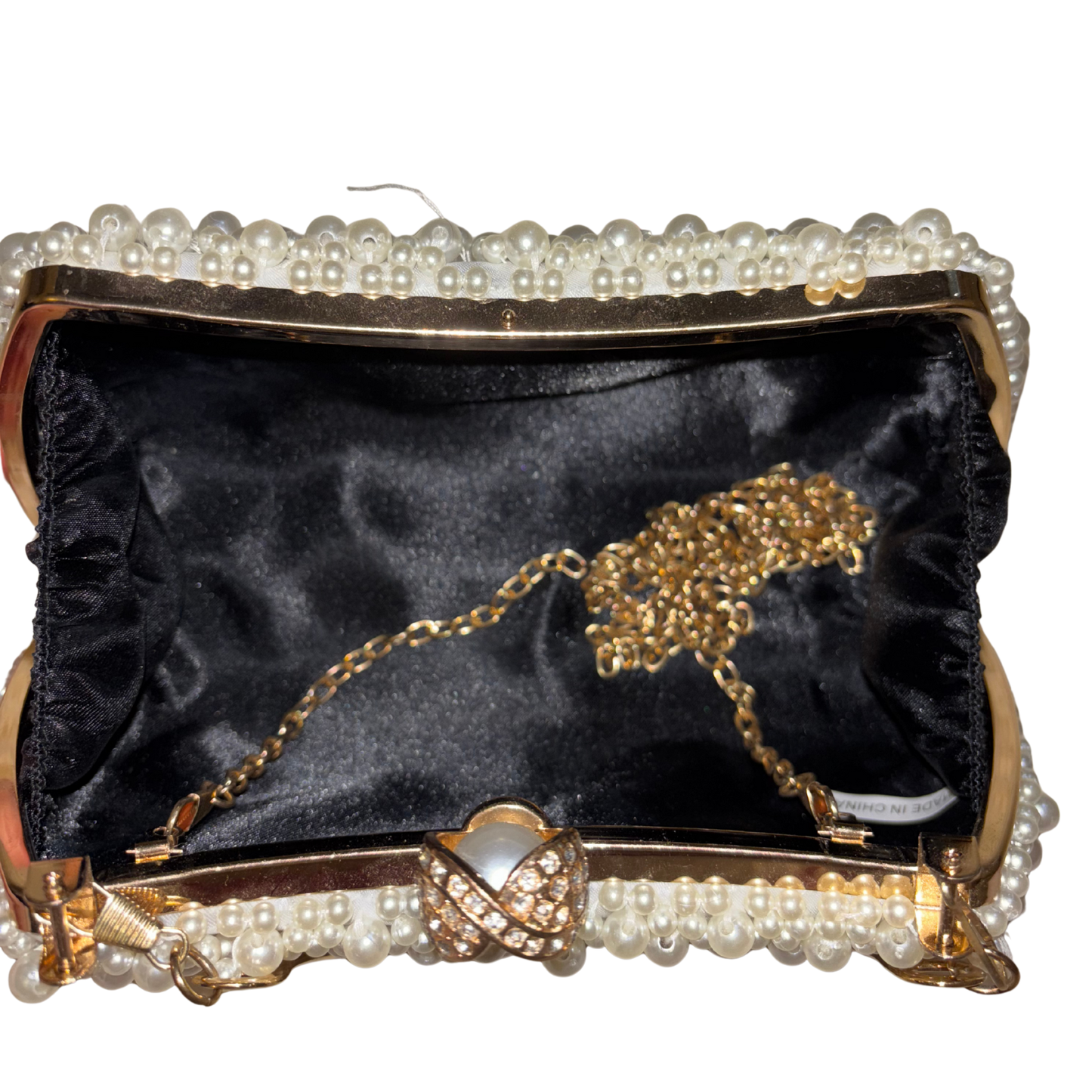 Pearl Embellished Bag