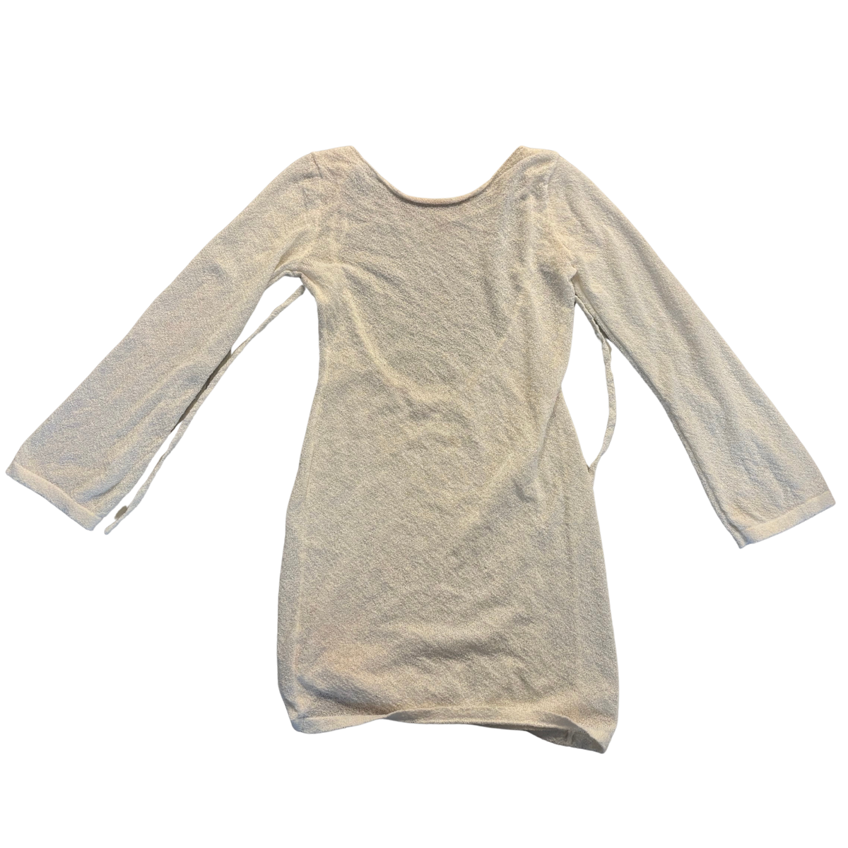 Cream Mini Cover Up Dress