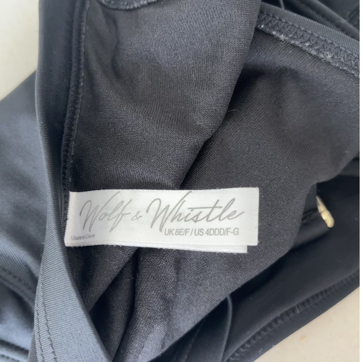 Wolf & Whistle Black Swimsuit