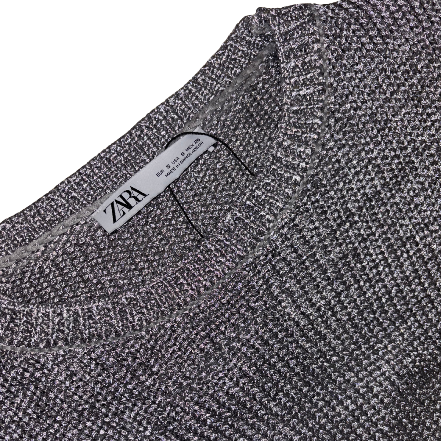 Zara Grey Knit Jumper