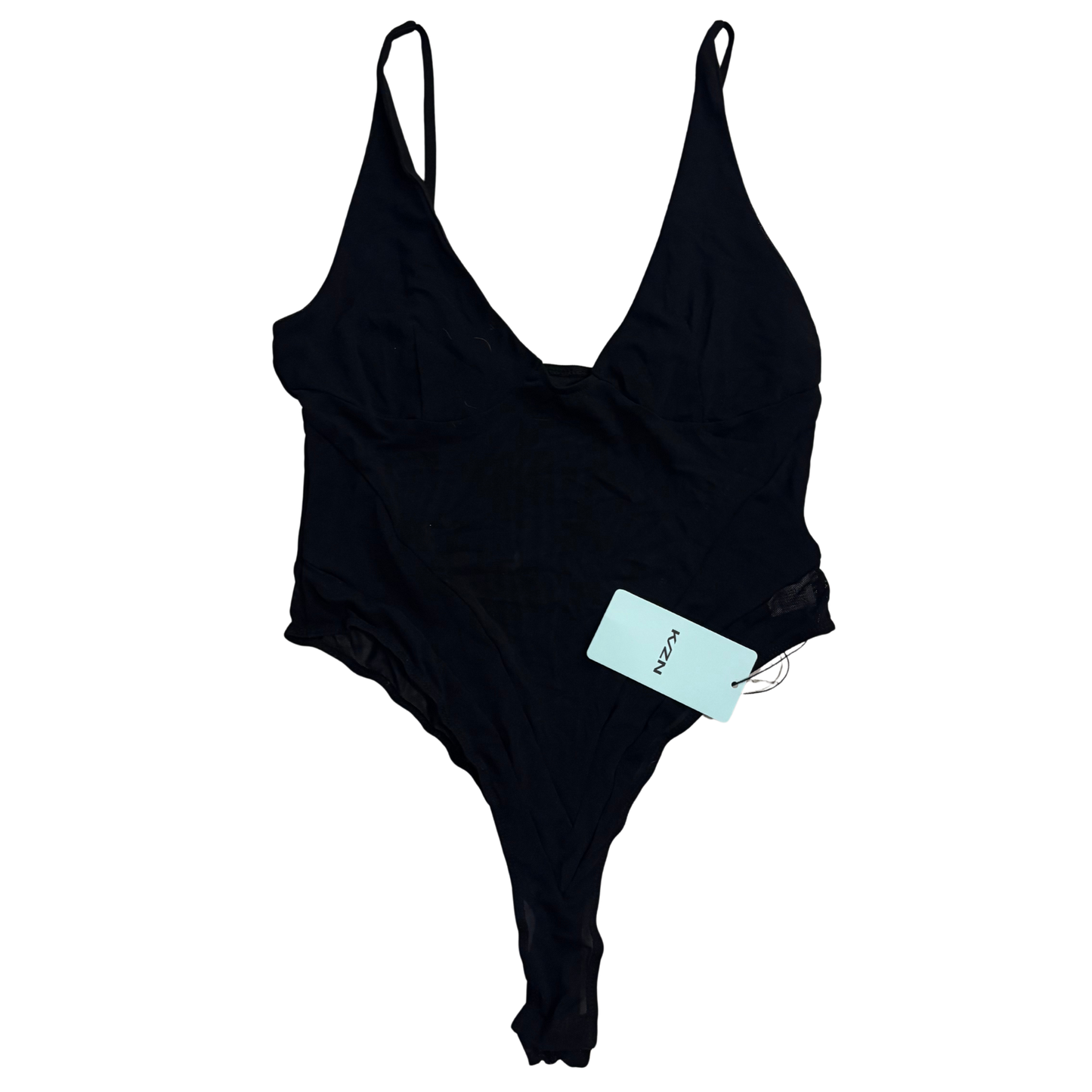 Black Mesh Bodysuit