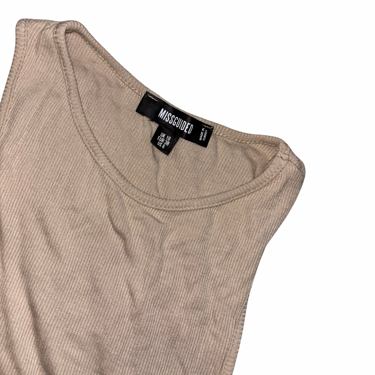 Missguided Beige Bodysuit