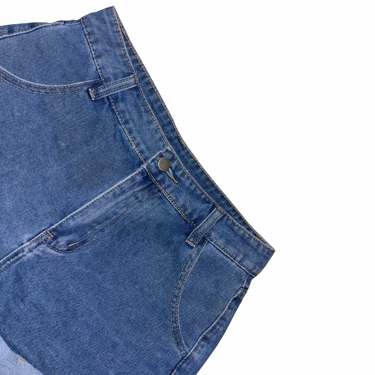 Blue Denim Shorts