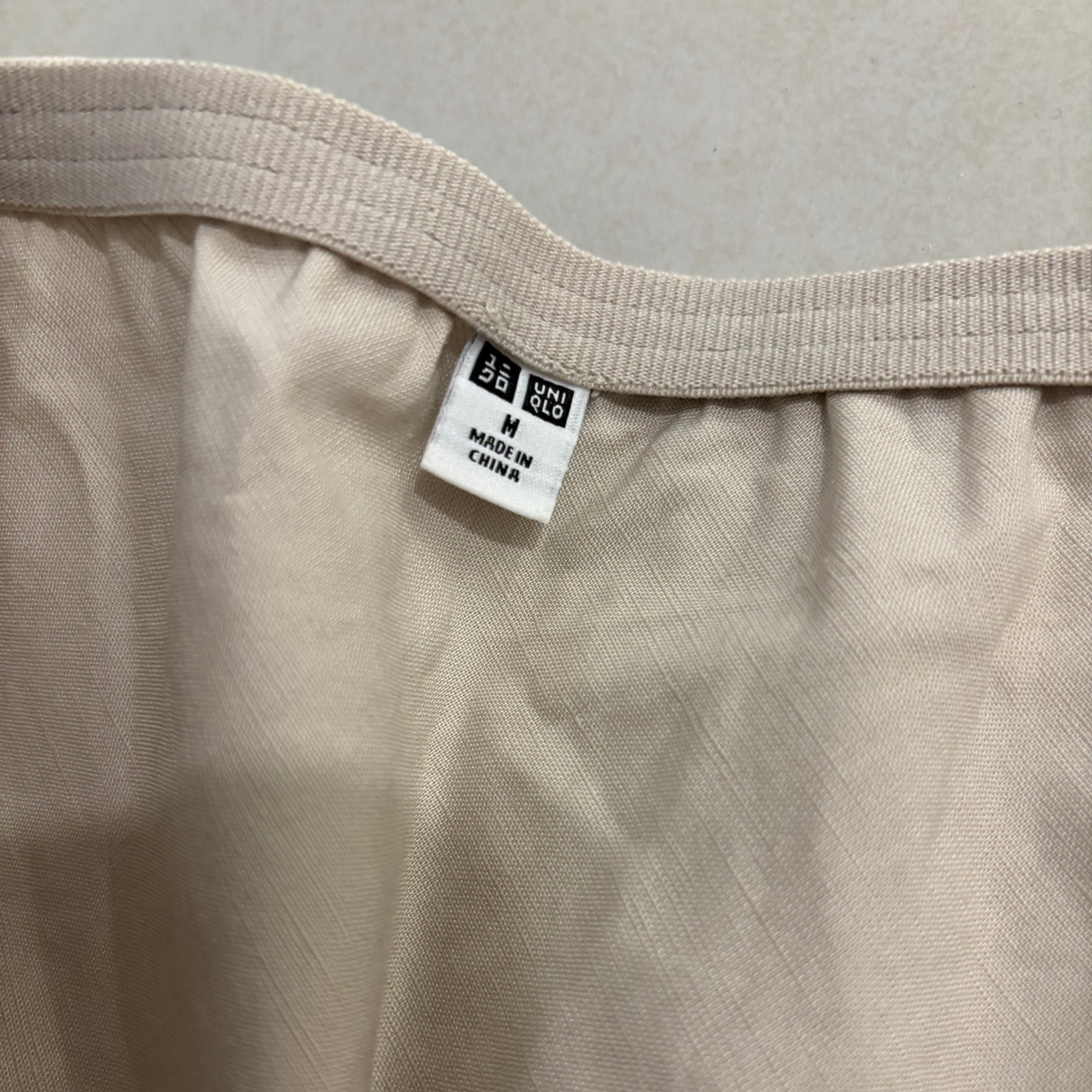 Uniqlo Beige Maxi Skirt
