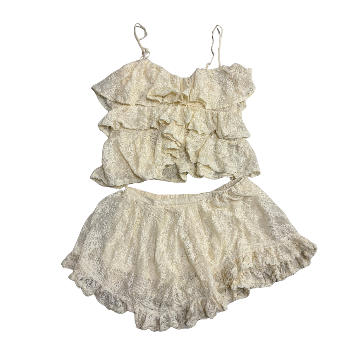 Zara Cream Lace Co-Ord