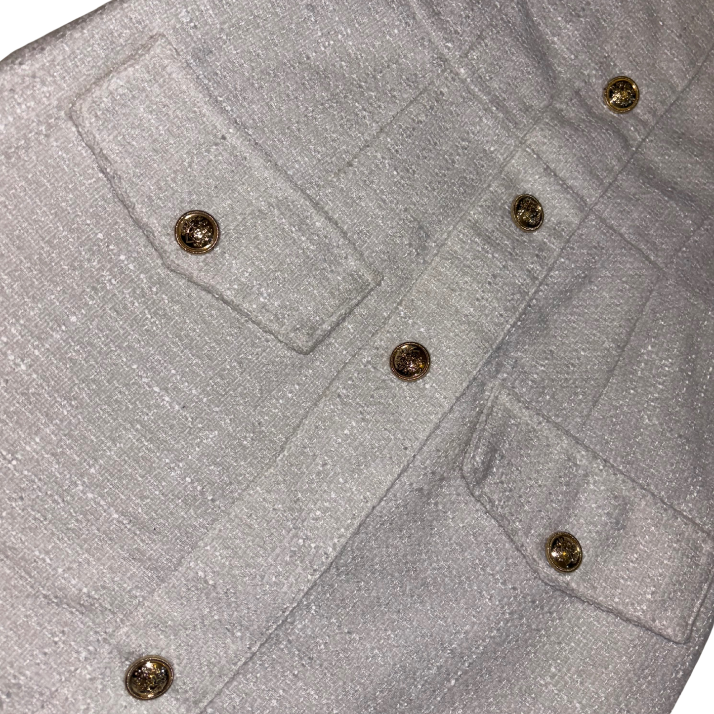 Boohoo Tweed Suit Mini Dress