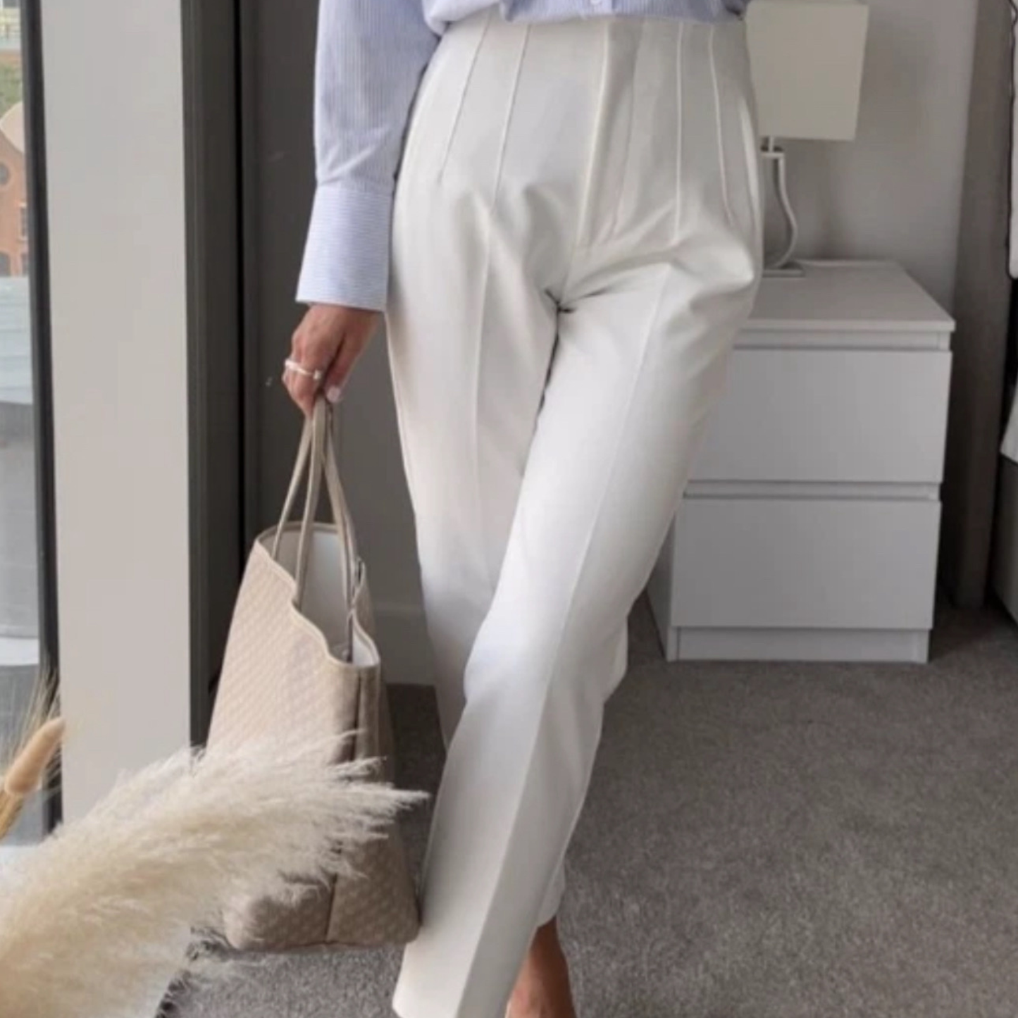 Zara Stone Trousers