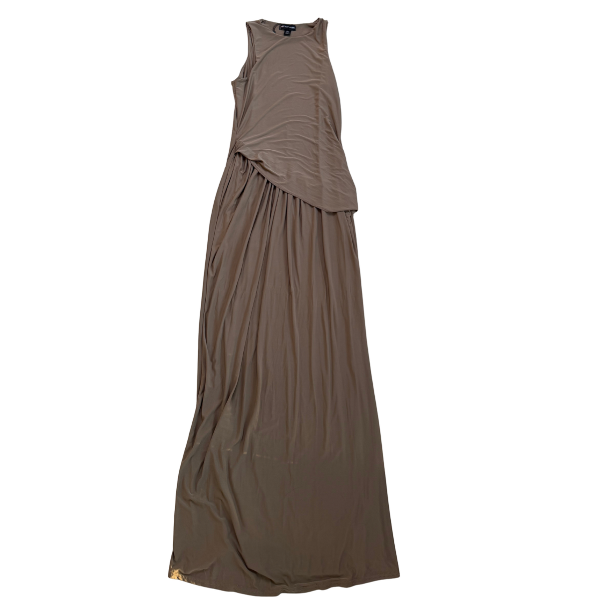 PLT Brown Slinky Maxi Dress