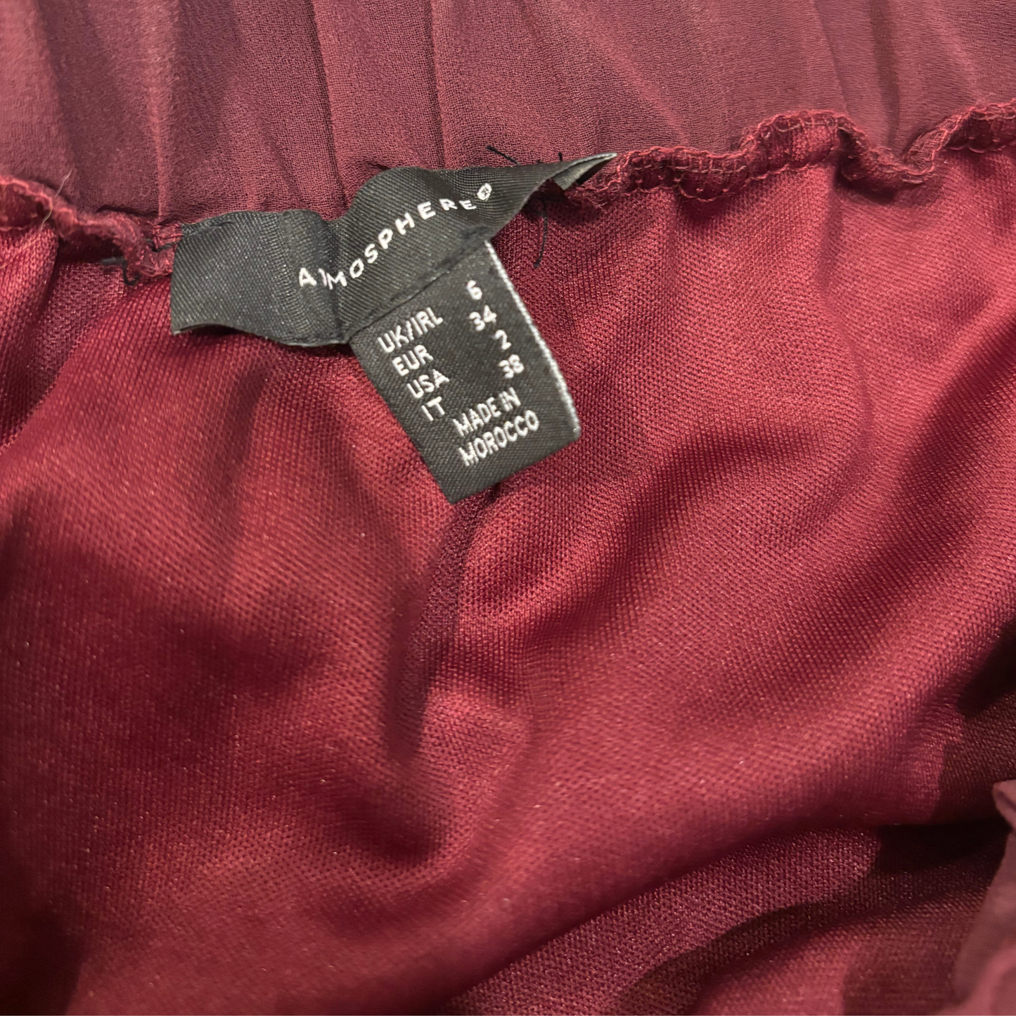 Off Shoulder Burgundy Mini Dress