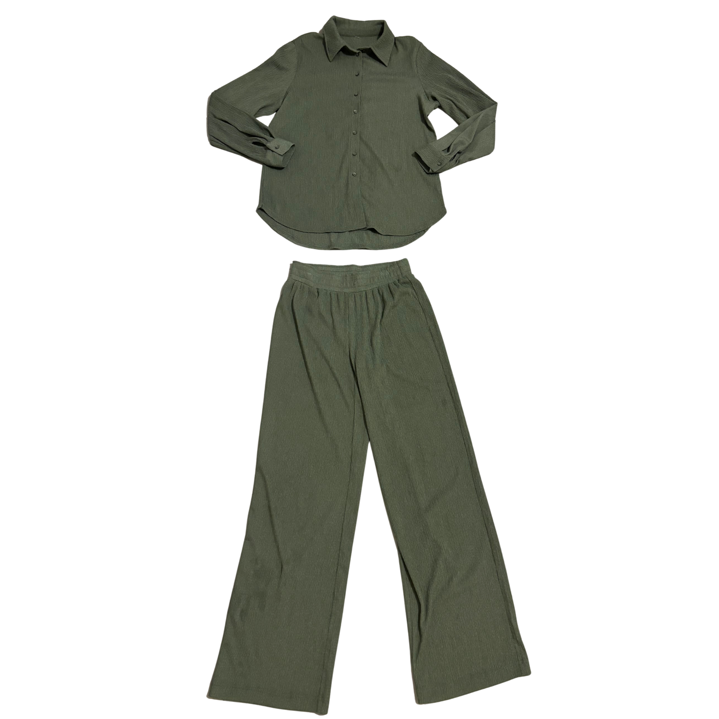 Green Long Sleeve Co-Ord