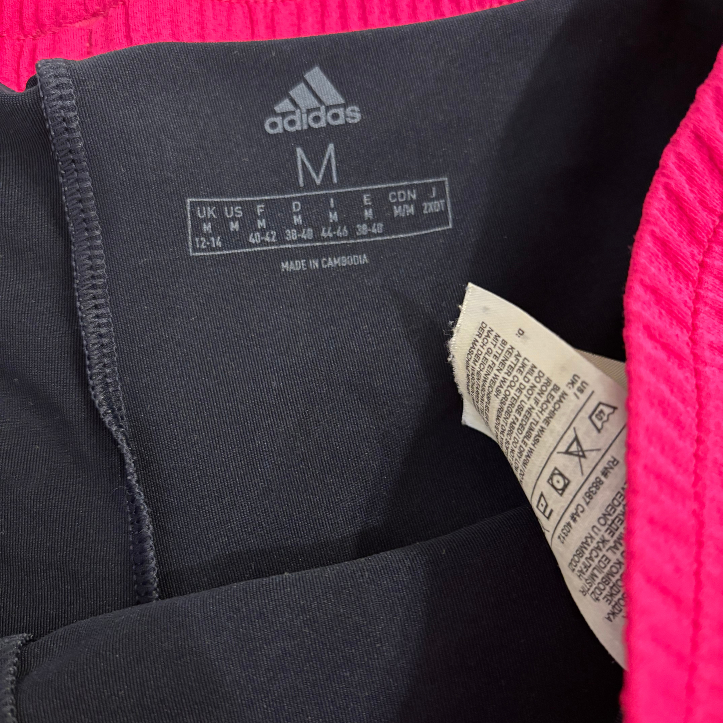 Adidas Blue & Pink Shorts