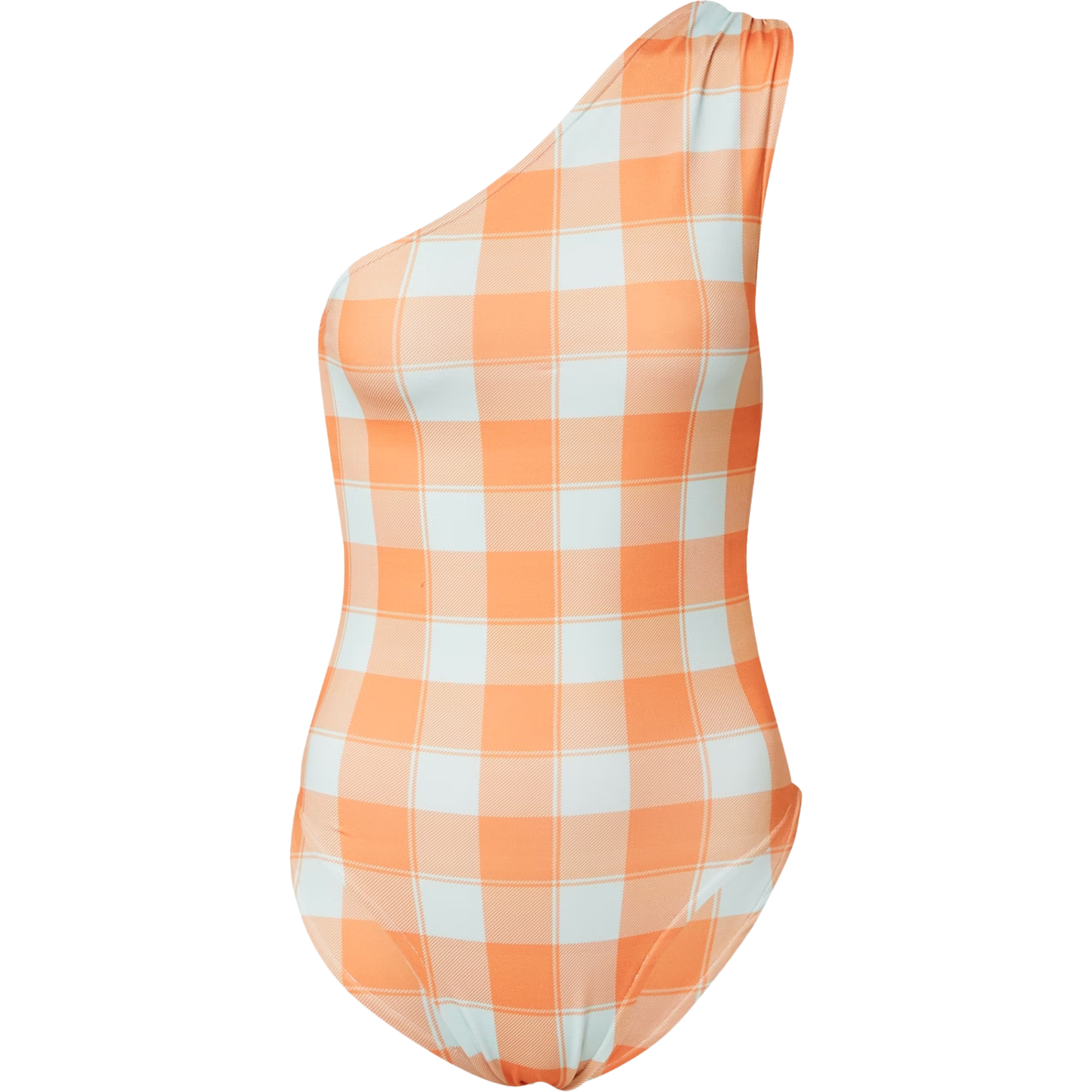 Damson Madder Orange Gingham Swimsuit