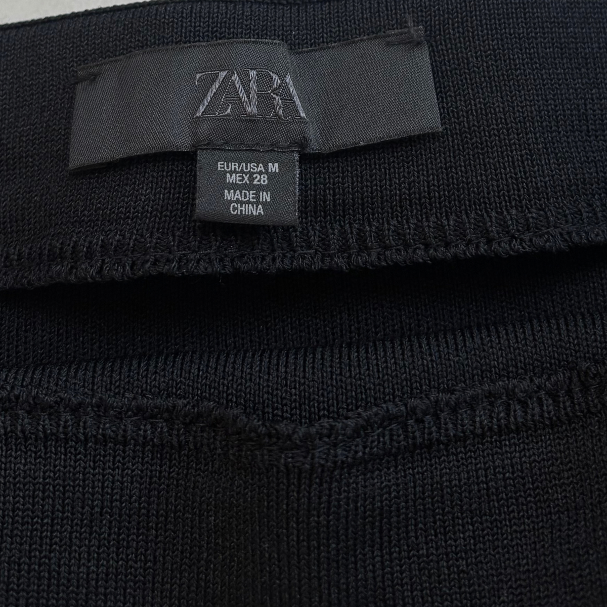 Zara Black Mini Skirt
