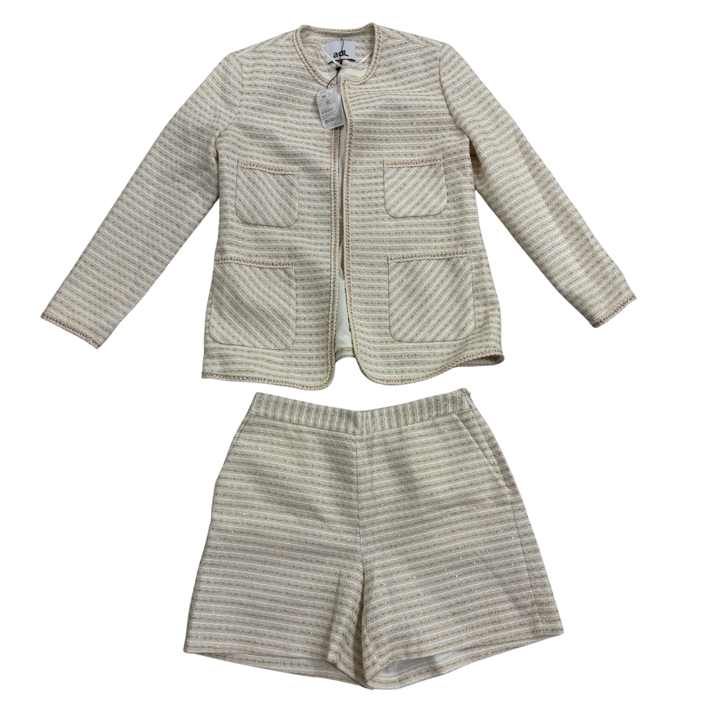 ADL 'Serena' Pocket Detail Jacket & Shorts Co-Ord