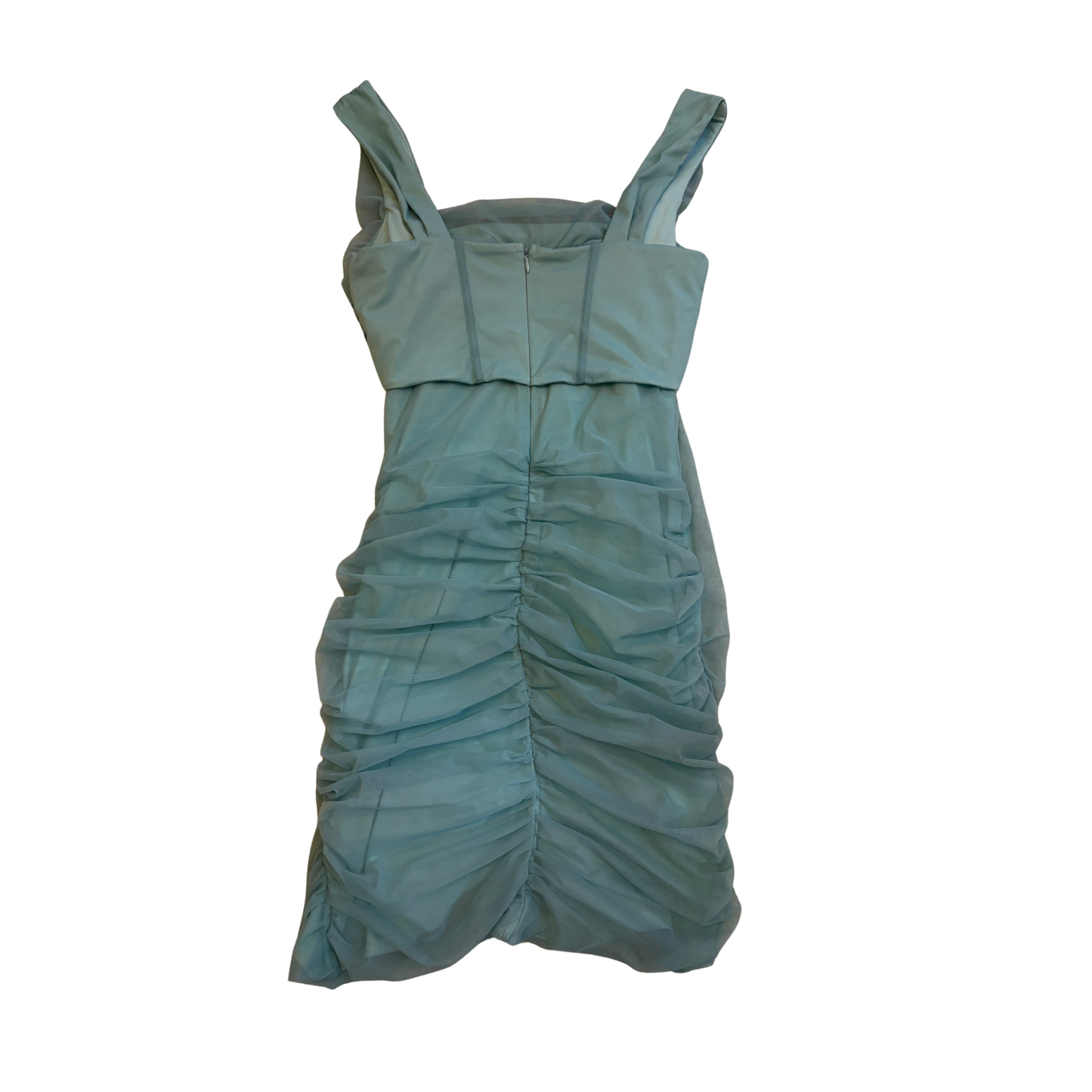 Oh Polly Blue Corset Mini Dress