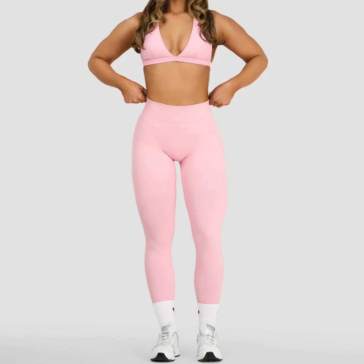 Thrivin Pink Gym Leggings