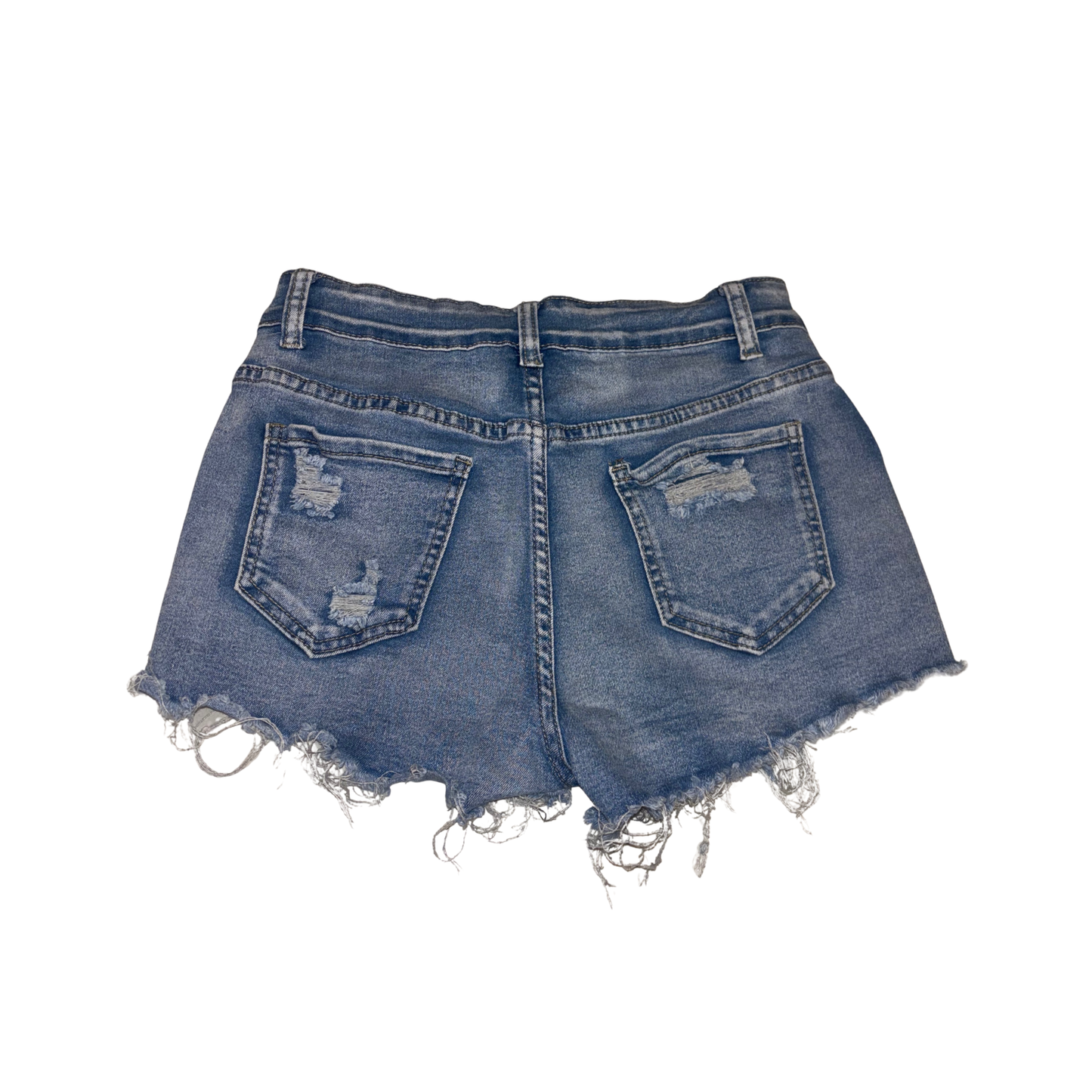 Blue Denim Shorts