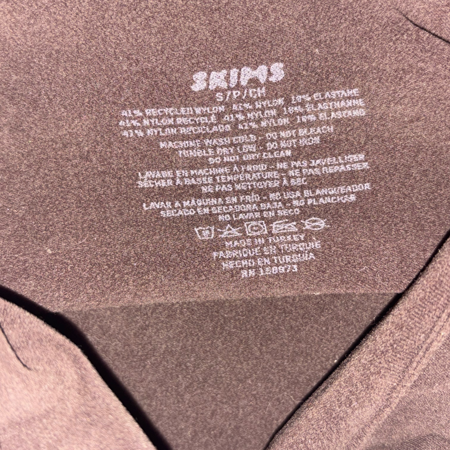 Skims Brown Seamless Sculpt Thong Bodysuit