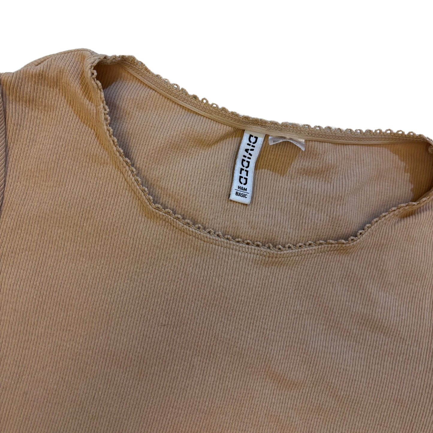 H&M Nude Crop Top