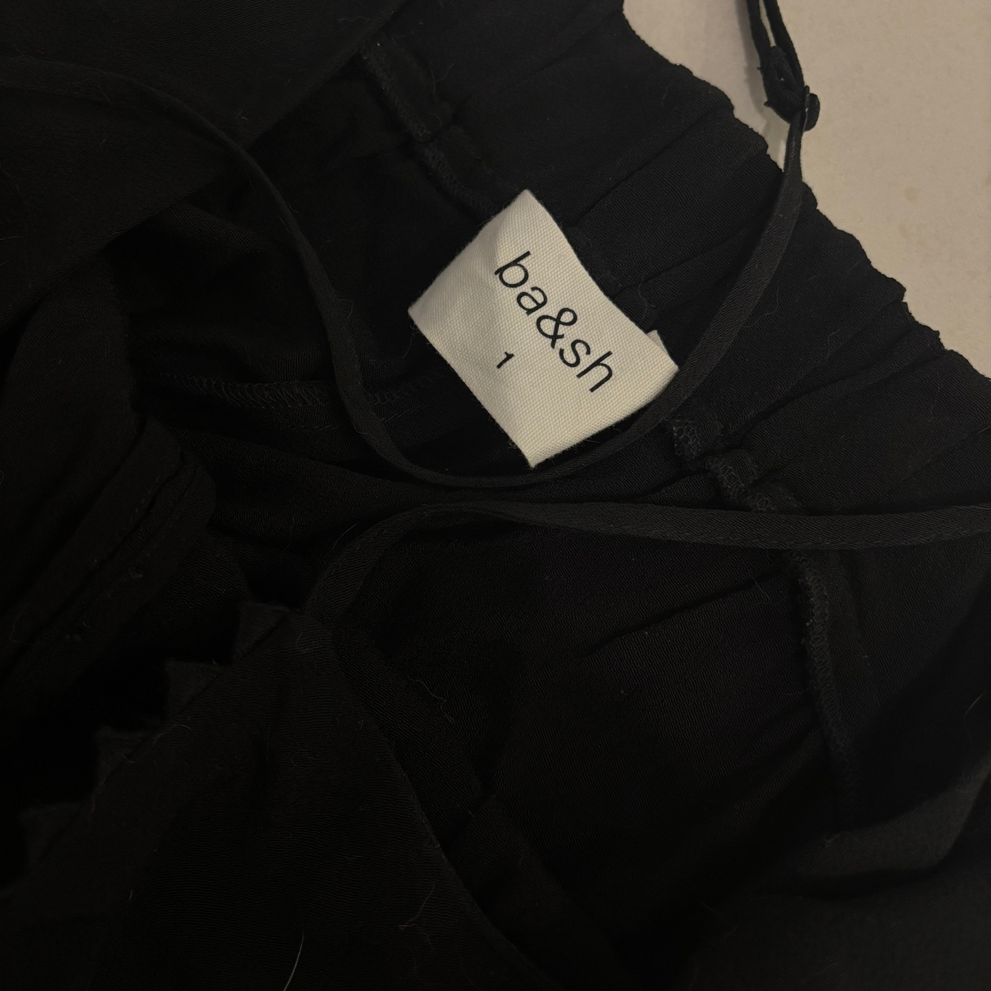 Ba&sh Black Jumpsuit