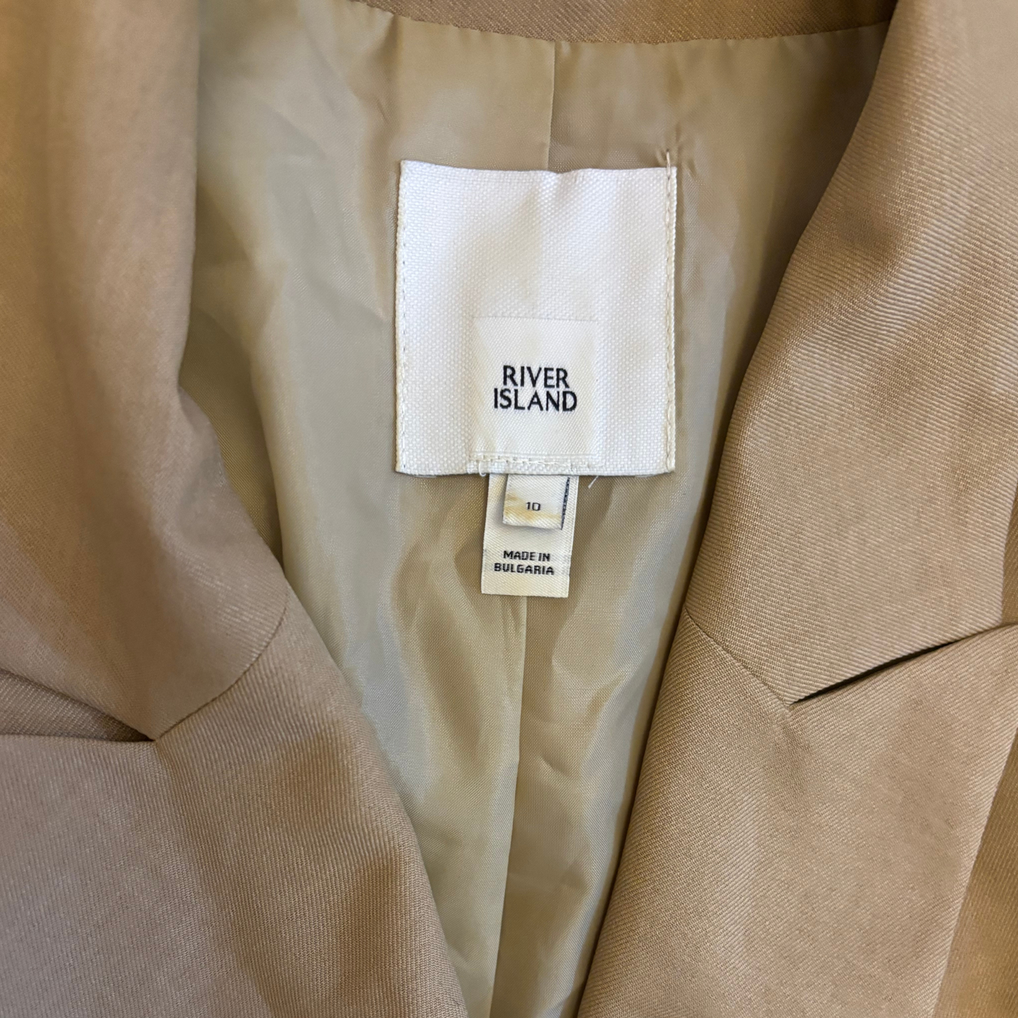 River Island Tan Blazer