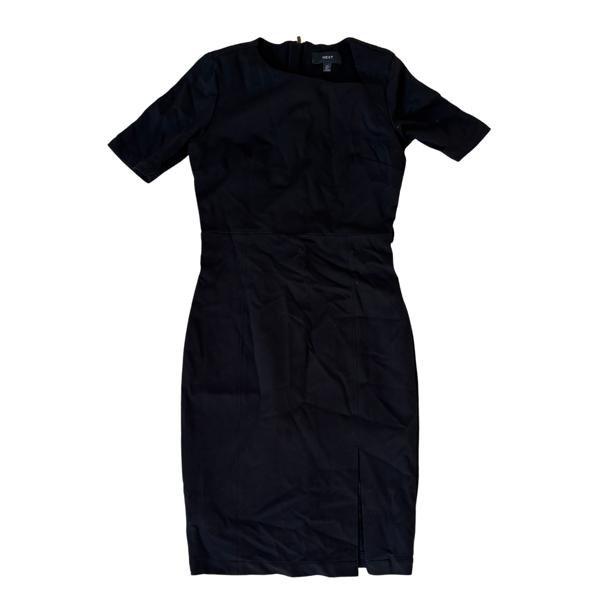 Next Black Tailored Midi Dress