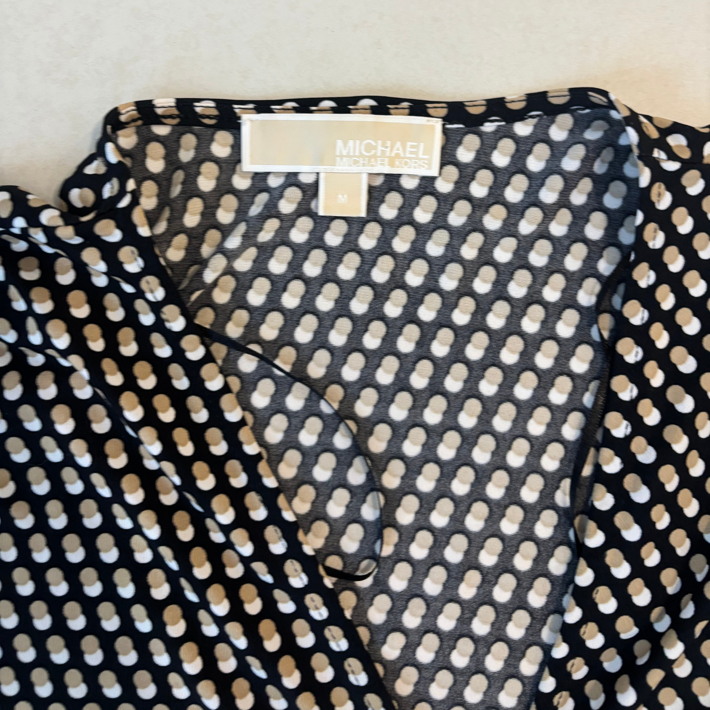 Michael Kors Spotted Wrap Dress