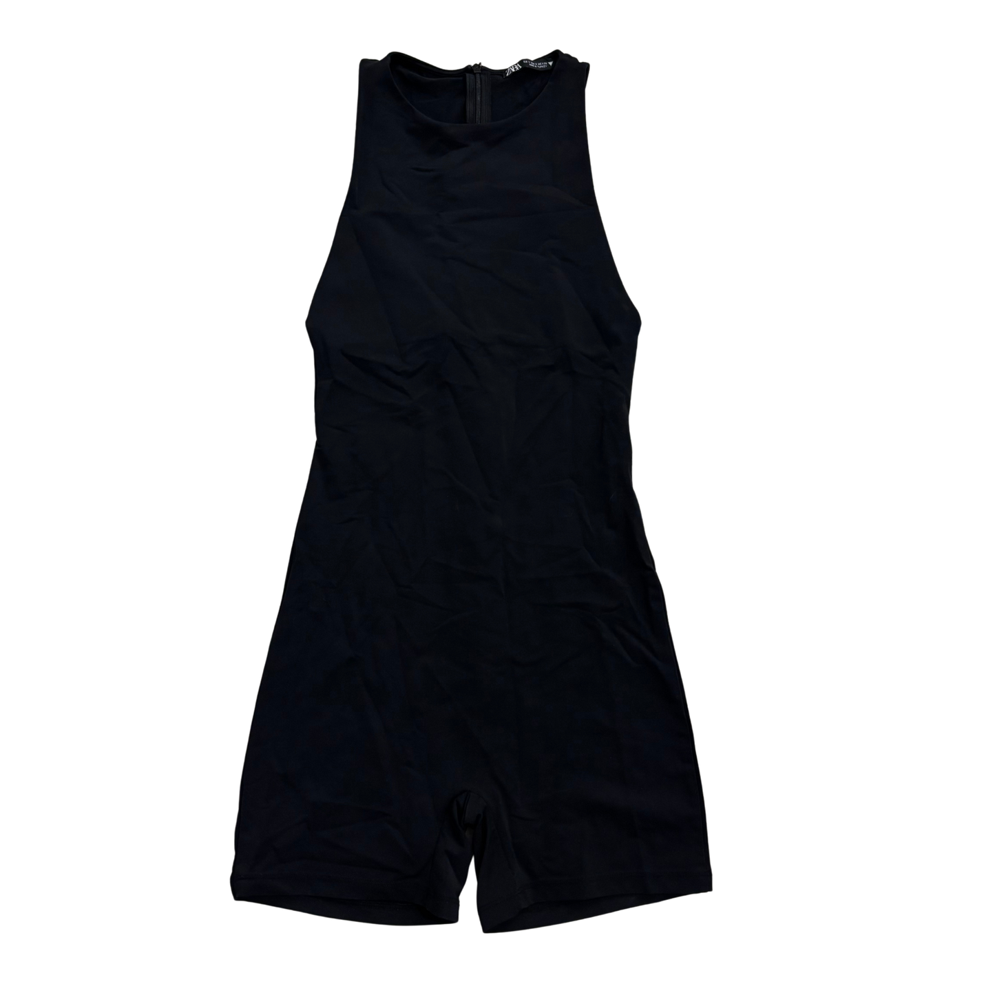 Zara Black Slinky Unitard