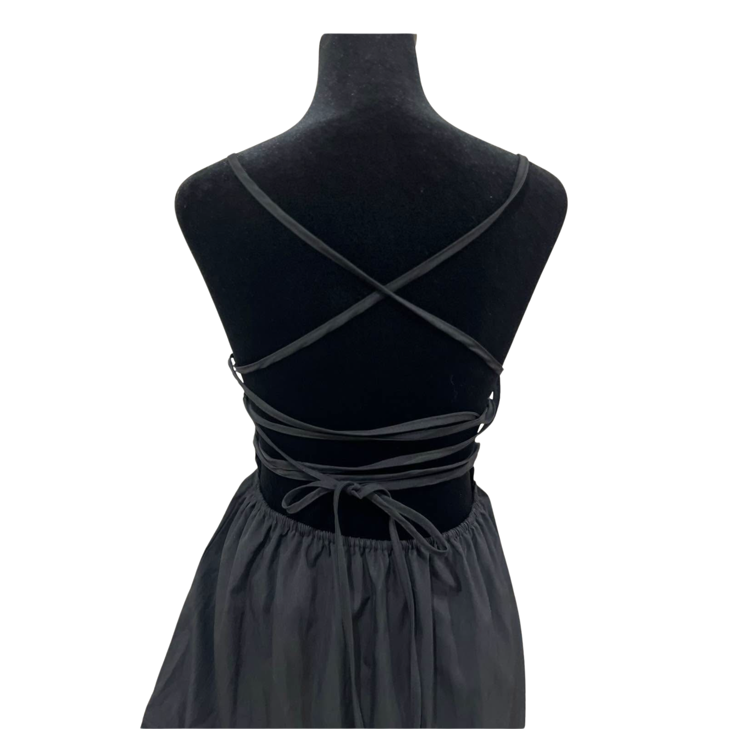 Black Tiered Maxi Dress