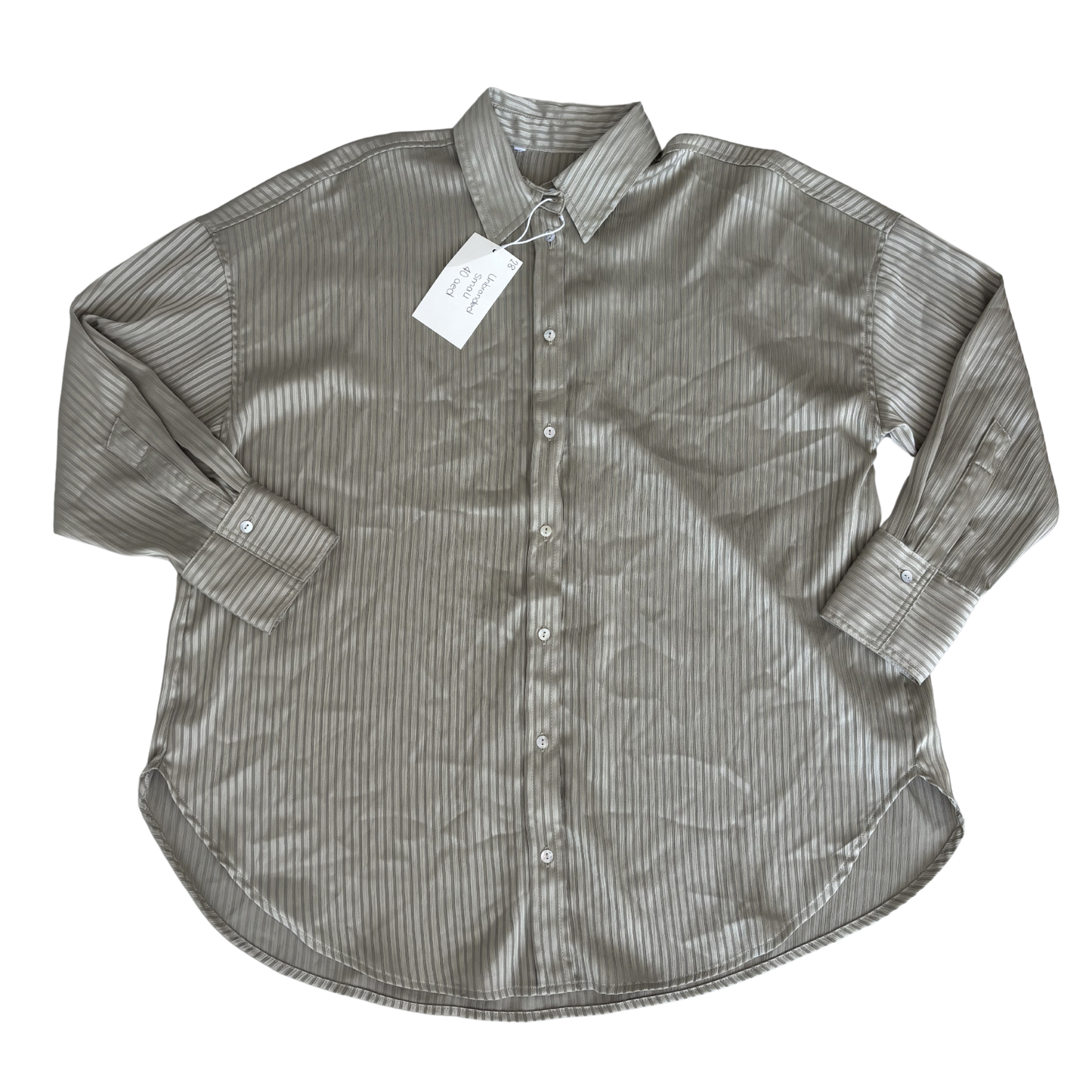 Green Striped Shirt