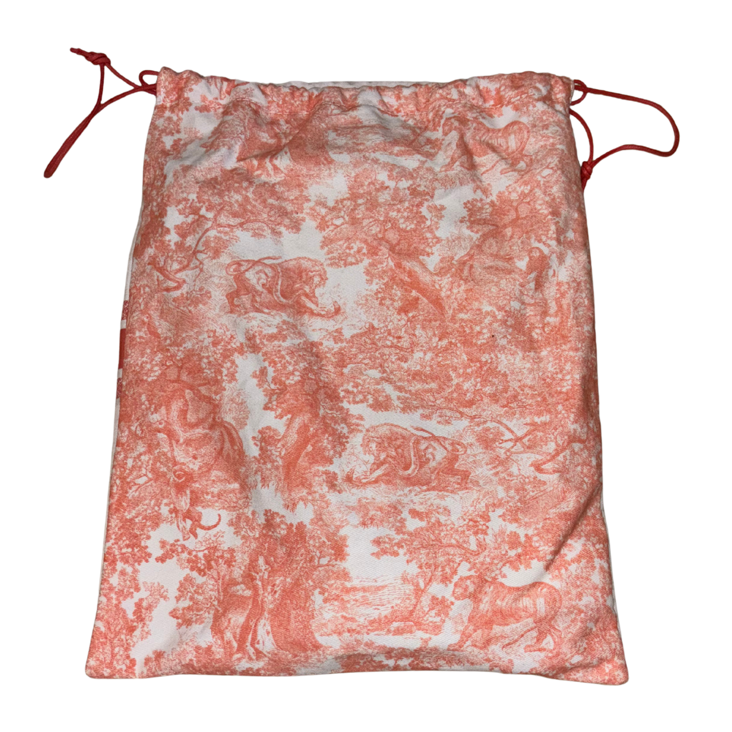 Dior ‘DiorOblique’ Square Scarf Burgundy