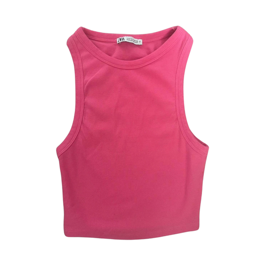 Zara Pink Crop Top