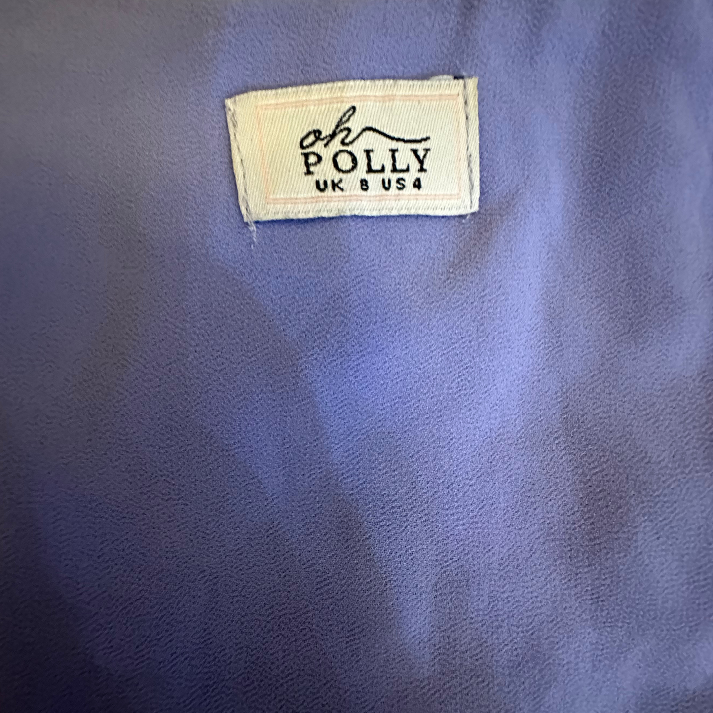 Oh Polly Purple Super Crop Cardi