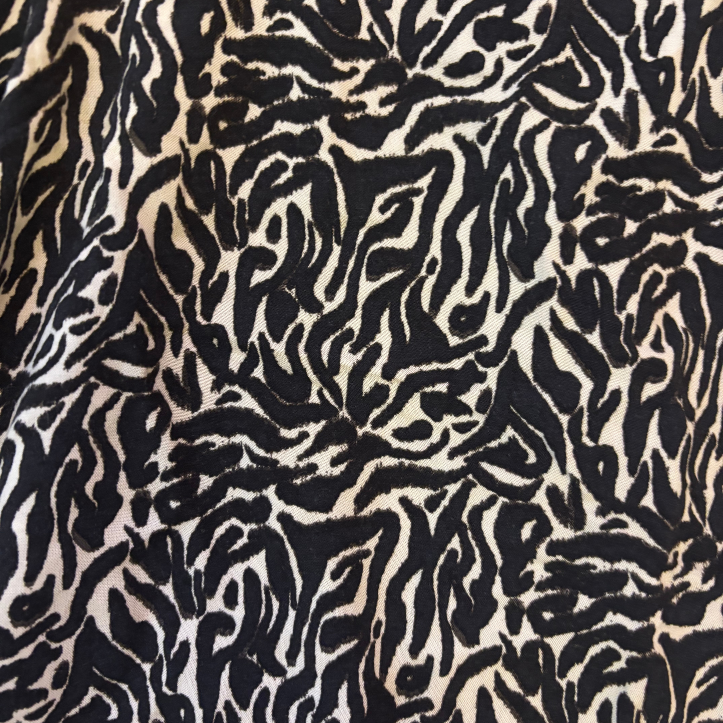 H&M Patterned Wide Leg Trousers