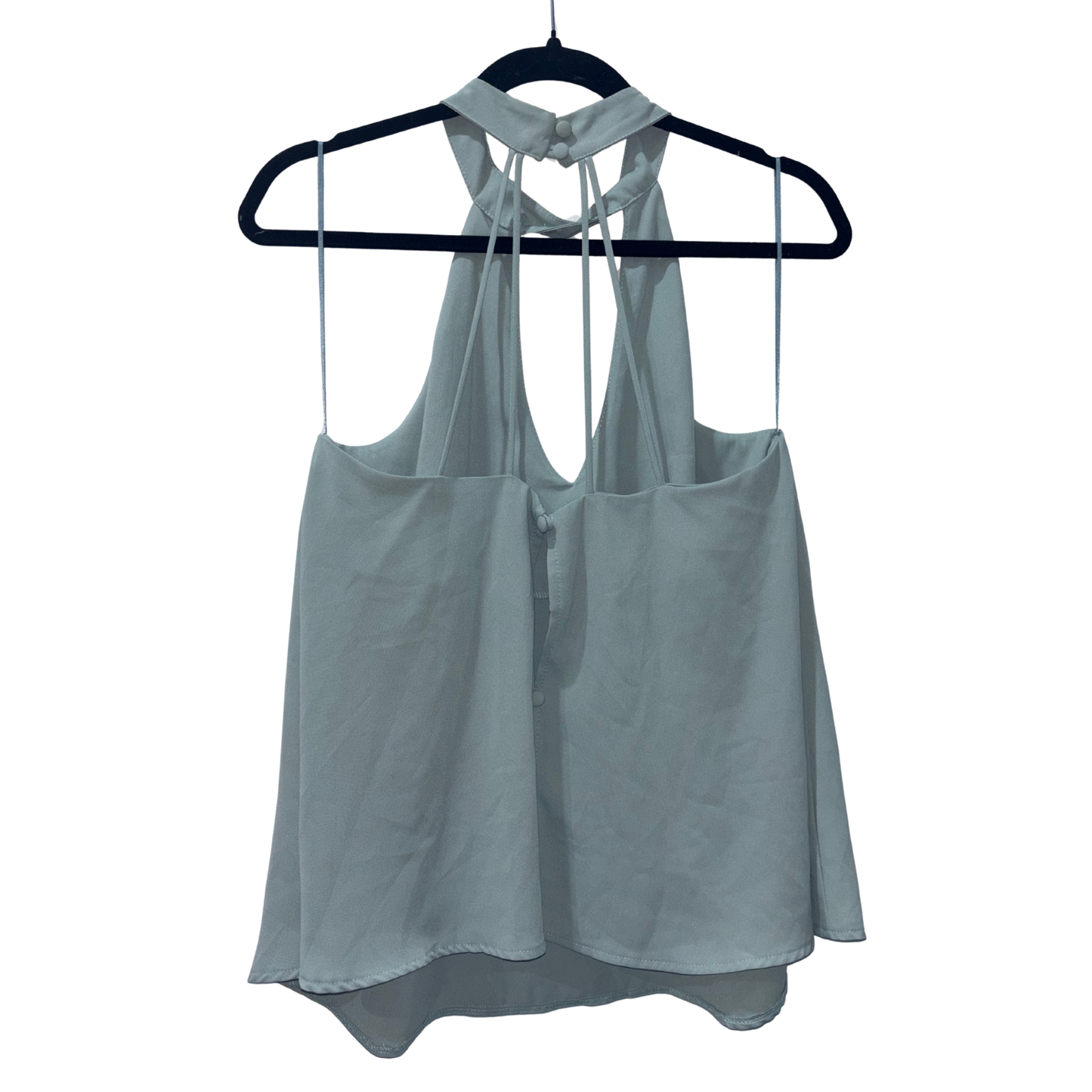 New Look Blue Halterneck Top