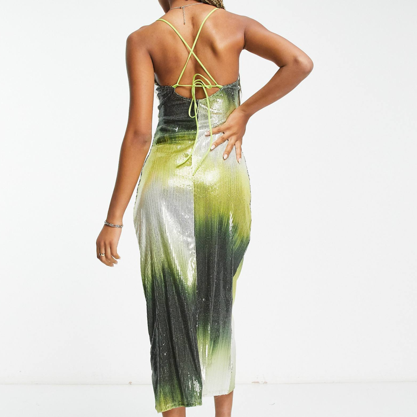 Collusion Sequin Maxi Dress