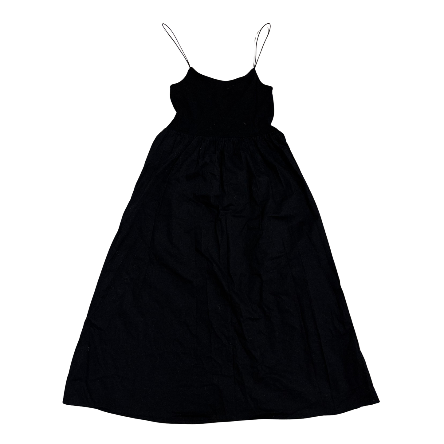 Zara Black Flowy Midi Dress