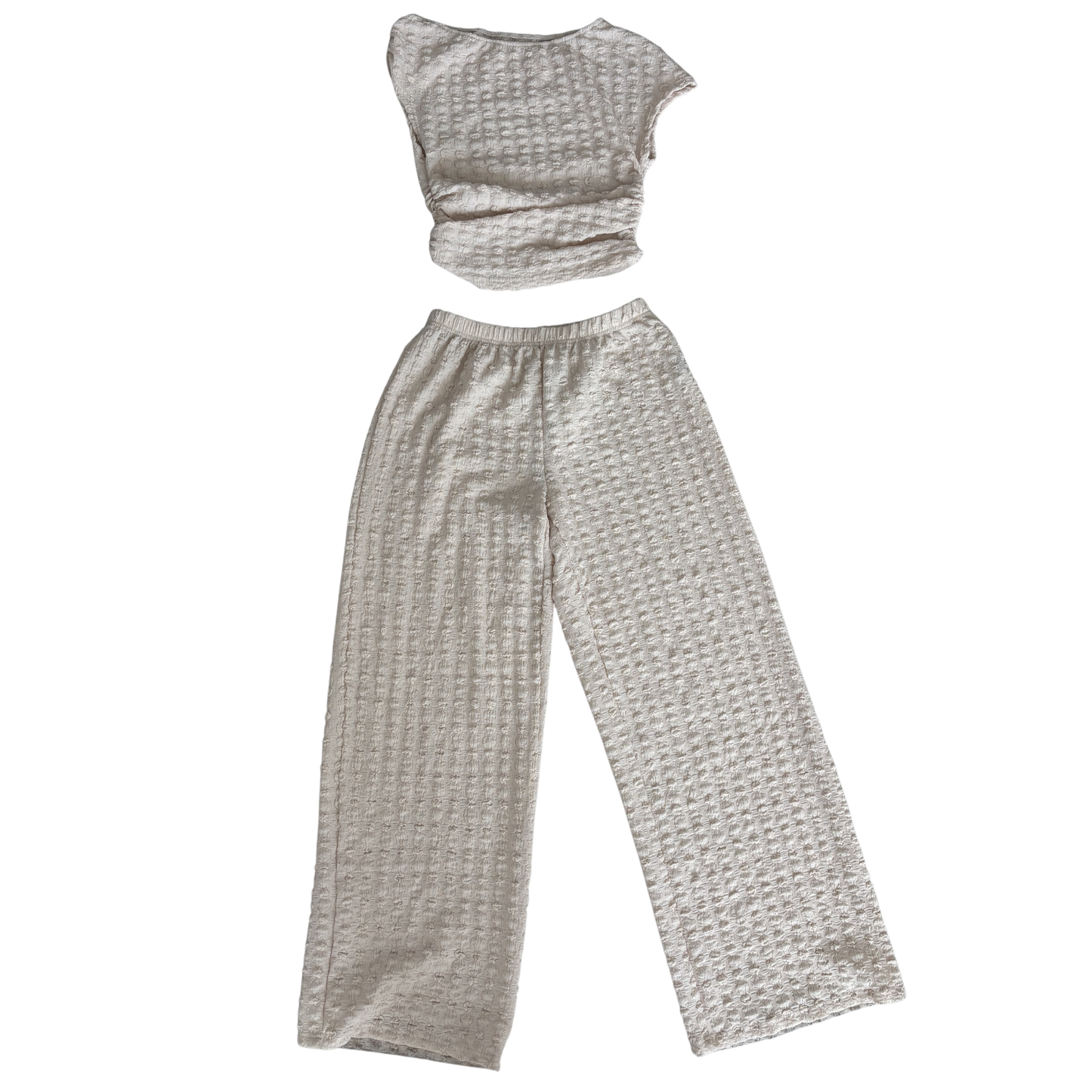 Cream Bubble Co-Ord